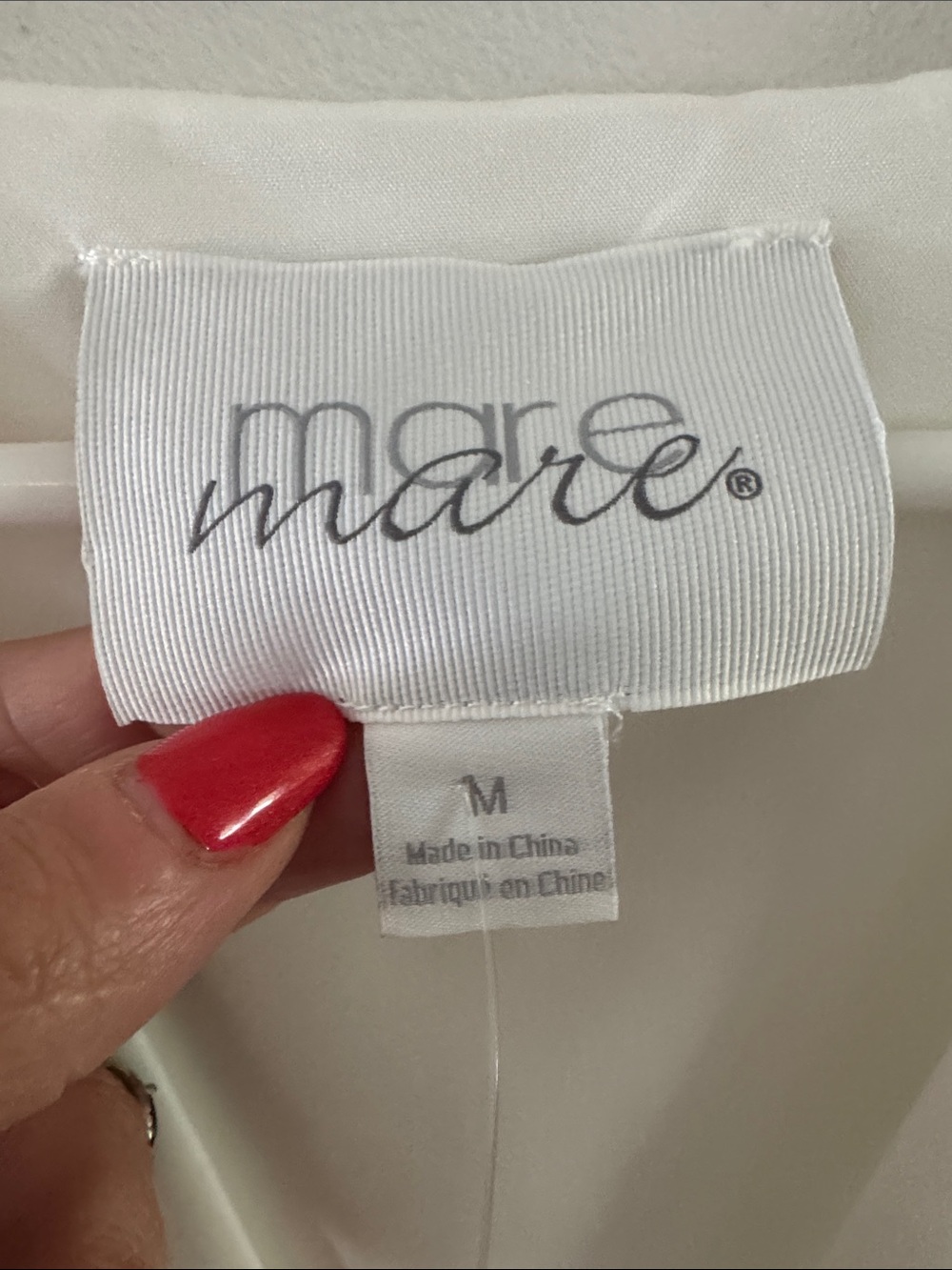 NWT Mare Mare Anthropologie The Veronica Cape Blouse White Sz M - Picture 2 of 7